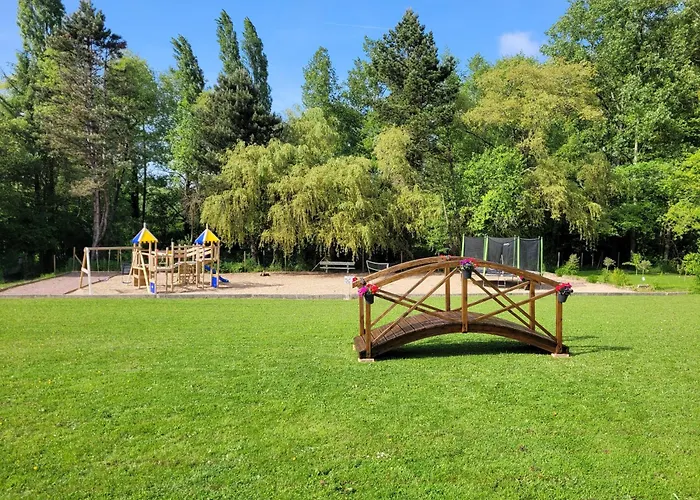 Clos Des Monts Tente Safari R Luxuszelt Saint-Martin-des-Besaces